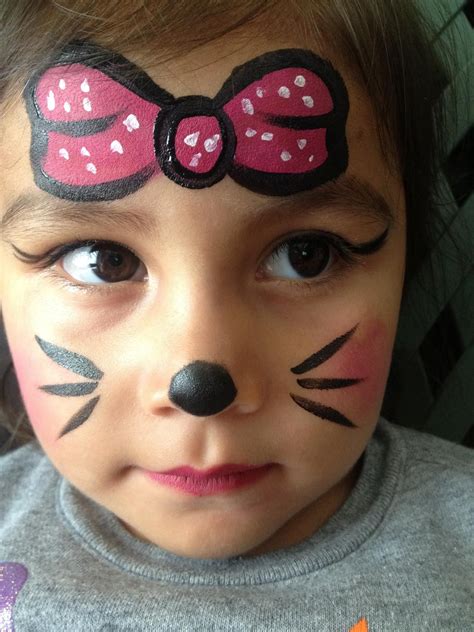 easy mickey mouse face paint